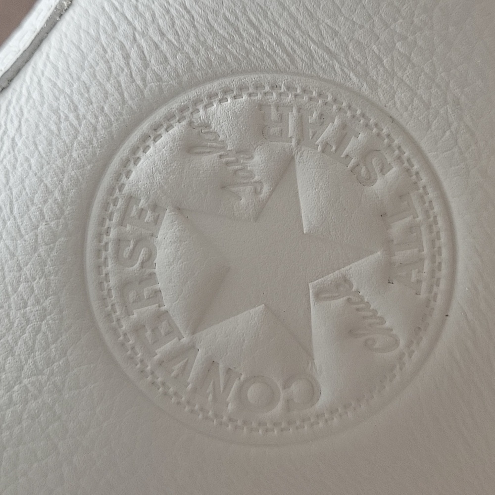 Converse Women's Off-White High-Top Sneakers - Picture 3 of 14